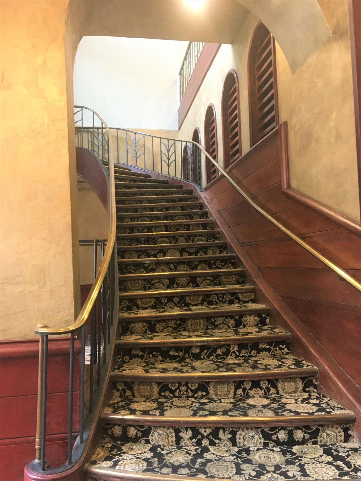Grand stairway in the circa-1882 former Pabst Brewing Co. Brew House, 1215 N. 10th St., Milwaukee